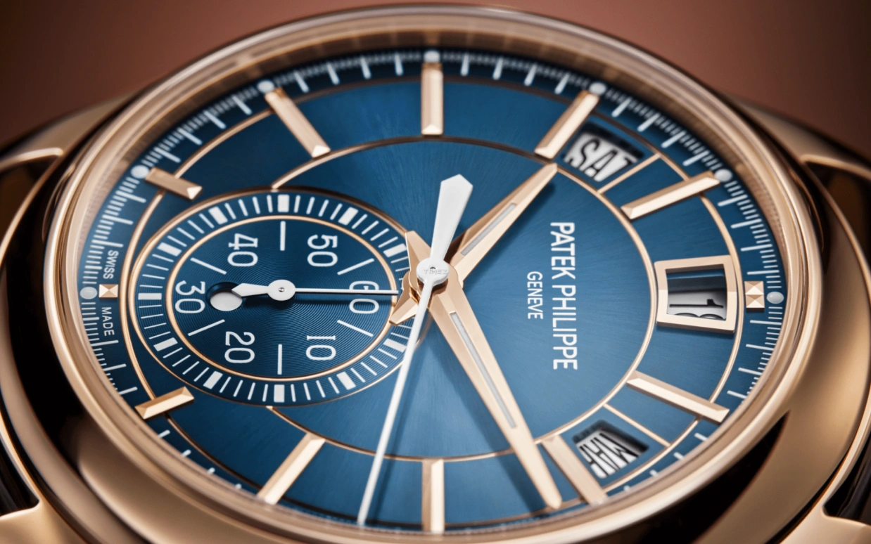 Patek Philippe,Complications 42mm,42mm,Rose Gold,Blue,Automatic,Chronograph,Annual Calendar,Month,Date,55hours,In-house Caliber,Lionel Messi,La Pulga,GOAT,5905R,5905R-010