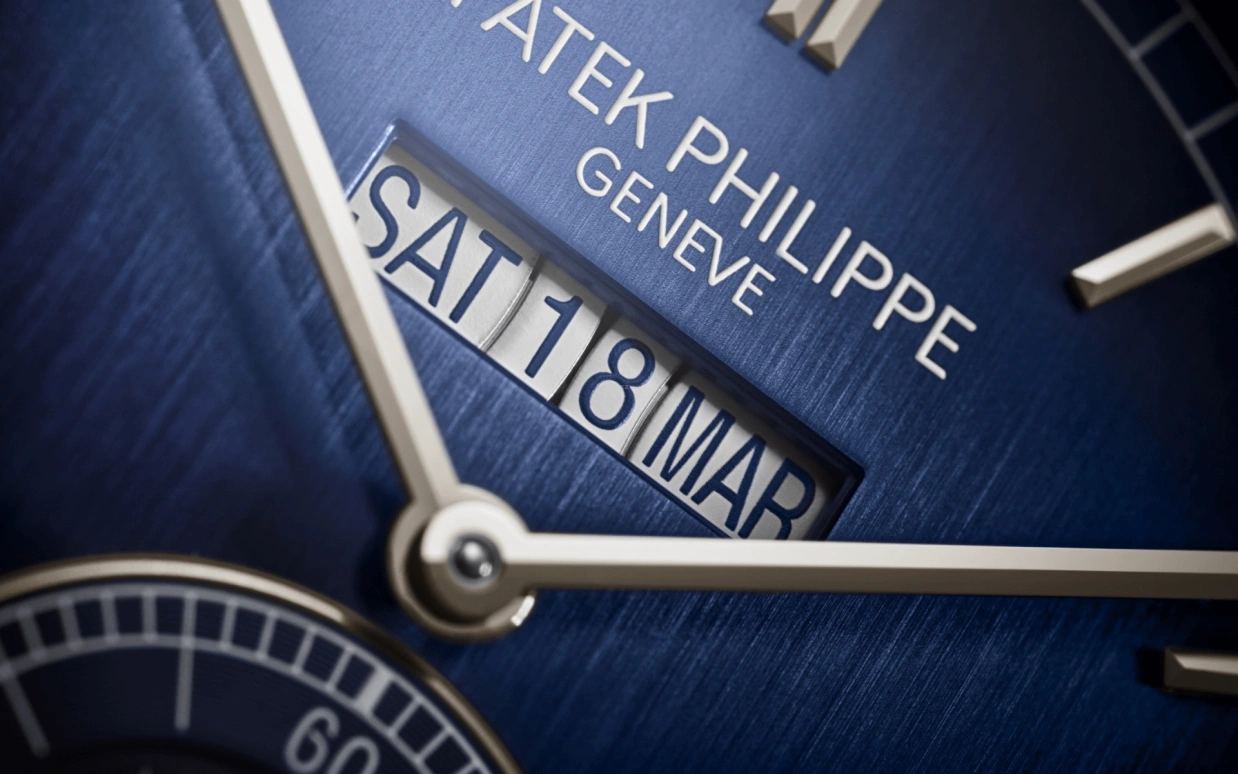 Patek Philippe,Grand Complications 41.30mm,41.30mm,Platinum,Blue,Handwound,Moonphase,Leap Year,Month,Date,38hours,In-house Caliber,5236P,5236P-001