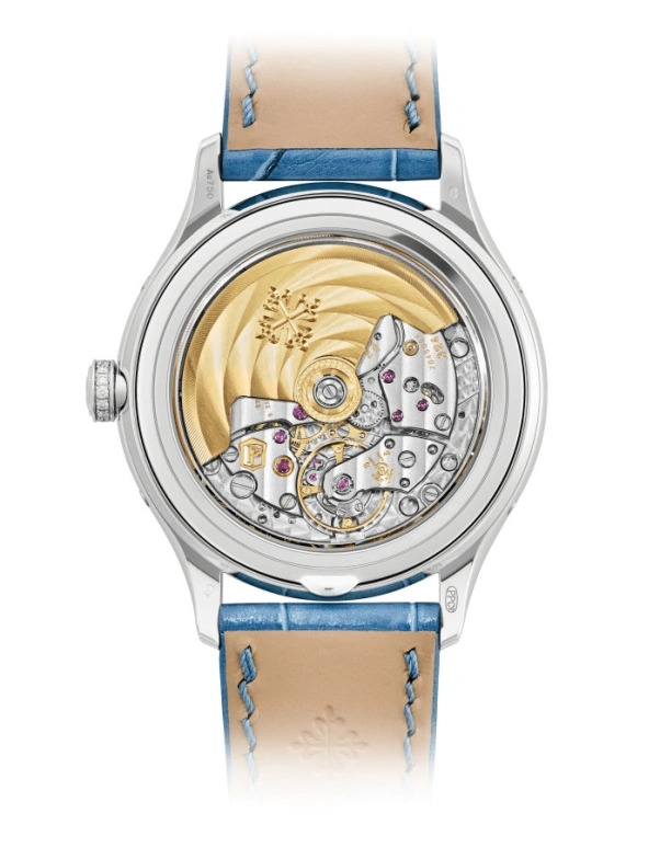 Patek Philippe,Complications 38mm,38mm,White Gold,Silver,Automatic,Moonphase,Annual Calendar,Month,Date,45hours,In-house Caliber,4947G,4947G-010