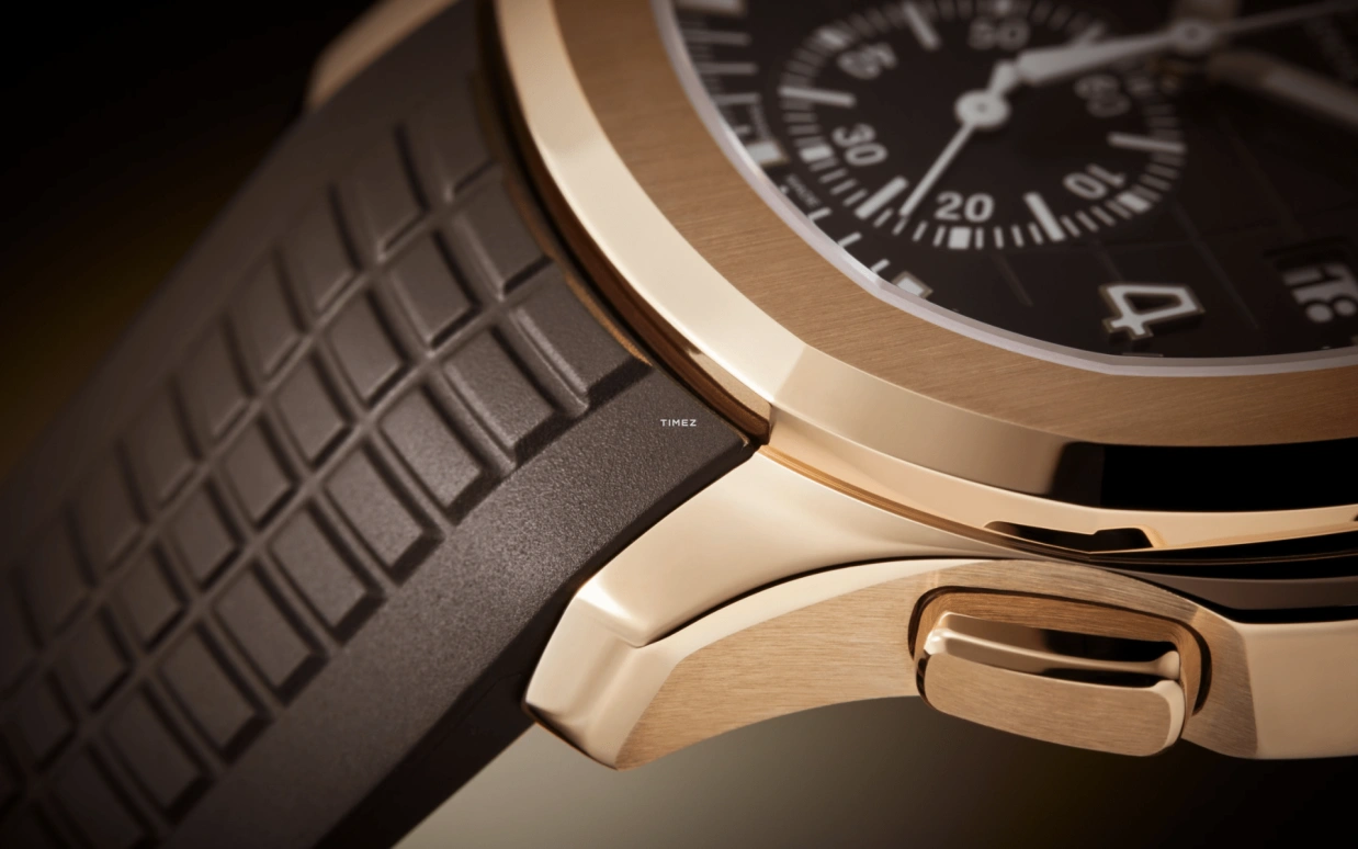 Patek Philippe,Aquanaut 42.20mm,42.20mm,Rose Gold,Brown,Automatic,Chronograph,Flyback,Jimmy Butler,Bukayo Saka,Kyle Kuzma,5968R,5968R-001
