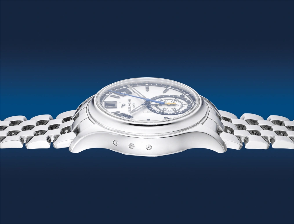 Patek Philippe,Complications 40.50mm,40.50mm,Stainless Steel,Silver,Automatic,Chronograph,Month,Date,Day,55hours,In-house Caliber,5960,5960/1A-011