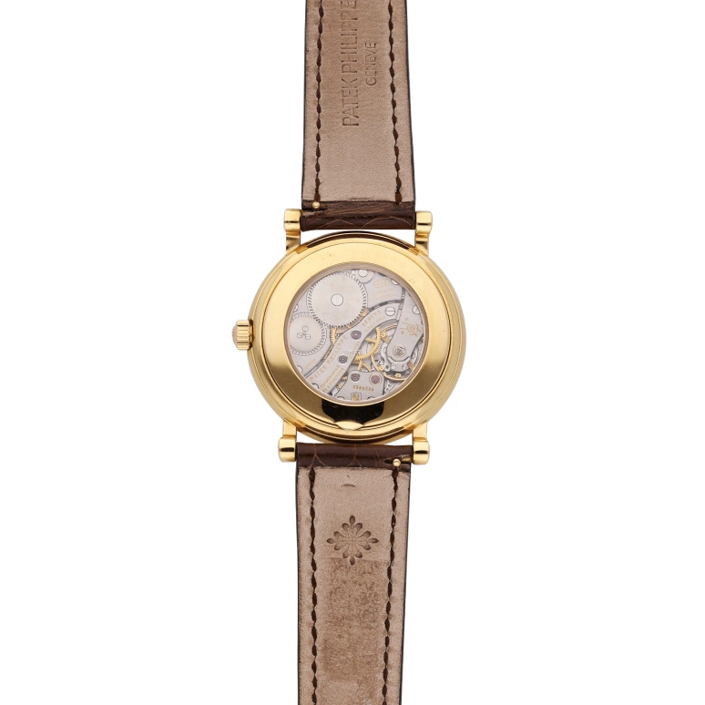 Patek Philippe,Calatrava 31mm,31mm,Yellow Gold,Silver,Silver White,Handwound,44hours,In-house Caliber,4959J,4959J-001