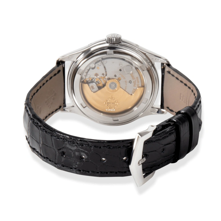 Patek Philippe,Grand Complications 36mm,36mm,Platinum,White,Automatic,Annual Calendar,Month,Date,Day,48hours,In-house Caliber,5035P,5035P-024
