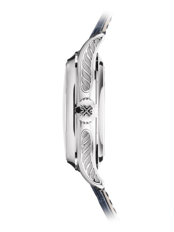 Patek Philippe,Grand Complications 41mm,41mm,White Gold,Blue,Handwound,Moonphase,Perpetual Calendar,Leap Year,Month,48hours,In-house Caliber,5207G,5207G-001