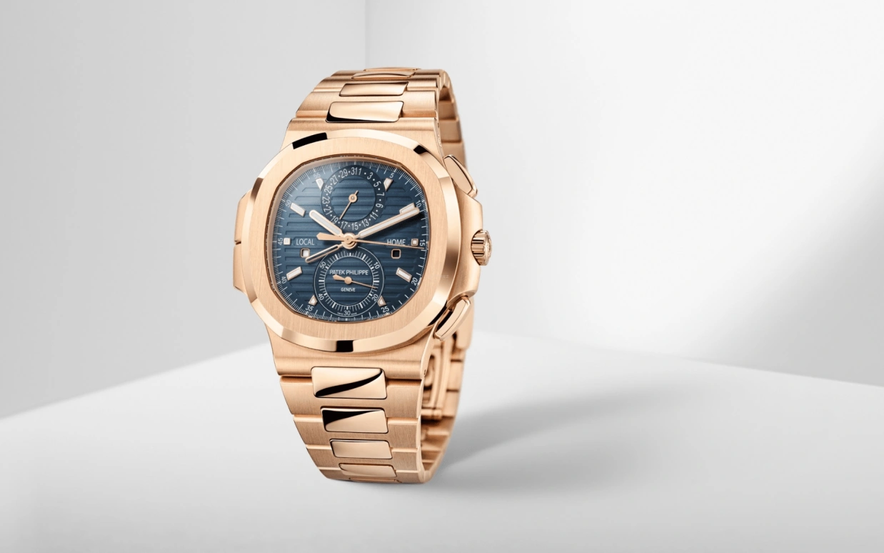 Patek Philippe,Nautilus 40.50mm,40.50mm,Rose Gold,Blue,Automatic,Chronograph,Day,Dule Time,Flyback,55hours,In-house Caliber,Lautaro Martínez,Jesse Lingard,JAY-Z,Jazzy,JAY Z,5990,5990/1R-001