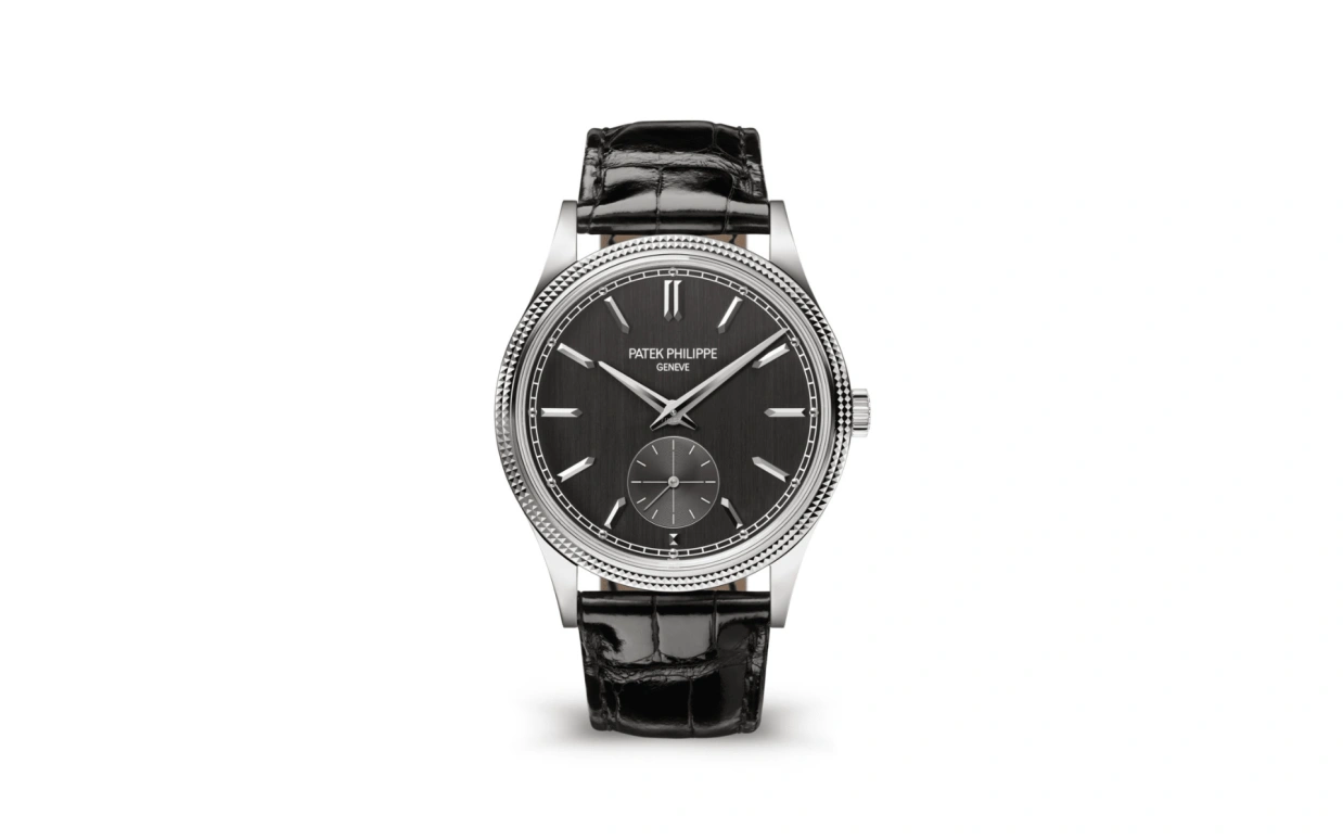 Patek Philippe,Calatrava 39mm,39mm,White Gold,Grey,Handwound,65hours,In-house Caliber,6119G,6119G-001