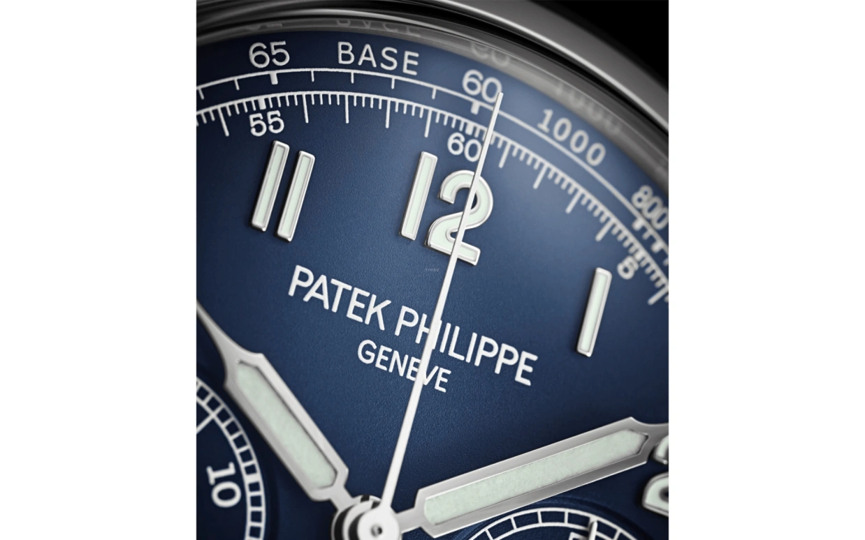 Patek Philippe,Complications 41mm,41mm,White Gold,Blue,Handwound,Chronograph,Column Wheel,5172G,5172G-001