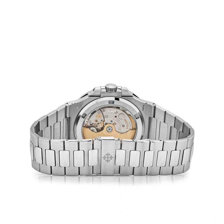 Patek Philippe,Nautilus 40mm,40mm,Platinum,Black,Automatic,Day,45hours,Lionel Messi,La Pulga,5711,5711/111P-001