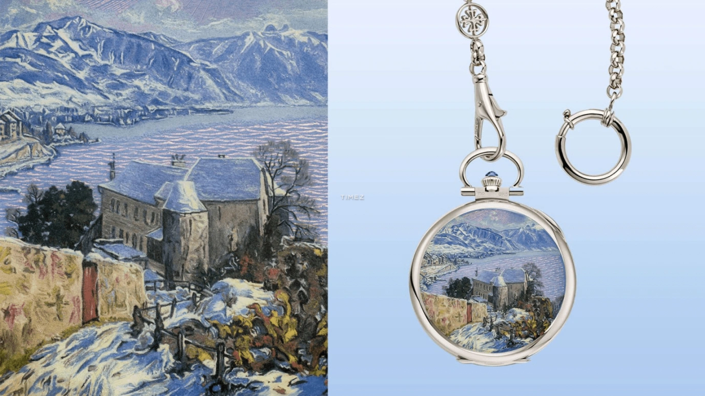 Patek Philippe,Pocket Watches ,White Gold,Blue,Handwound,42hours,In-house Caliber,992,992/184G-001