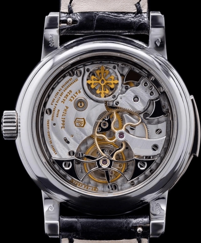 Patek Philippe,Grand Complications 36.80mm,36.80mm,White Gold,Black,Handwound,Moonphase,Leap Year,Month,Date,48hours,In-house Caliber,5016G,5016G-012