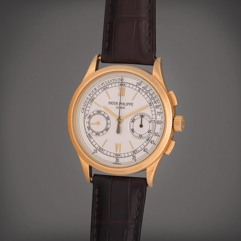 Patek Philippe,Complications 39mm,39mm,Yellow Gold,Silver White,Handwound,Chronograph,65hours,5170J,5170J-001