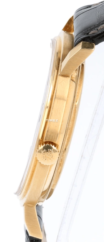Patek Philippe,Calatrava 35mm,35mm,Yellow Gold,Gold,Automatic,Day,Sapphire,Crystal Glass,3445J