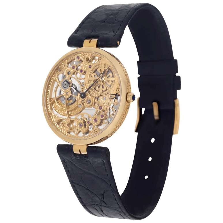 Patek Philippe,Complications 31mm,31mm,Yellow Gold,Skeleton,Gold,Automatic,48hours,In-house Caliber,3878