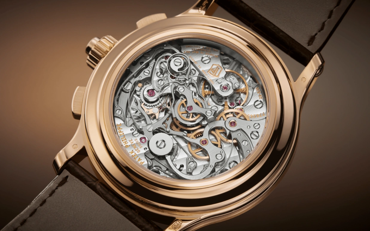 Patek Philippe,Complications 41mm,41mm,Rose Gold,Brown,Handwound,Chronograph,Rattrapante,5370R,5370R-001