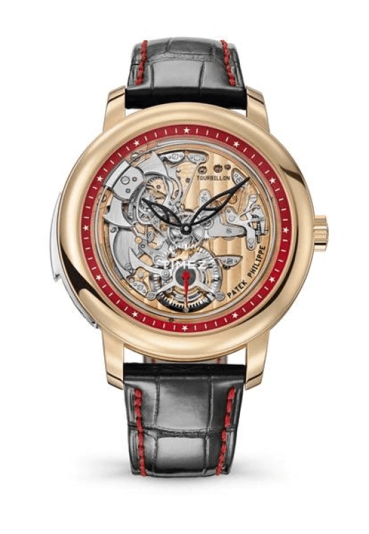 Patek Philippe,Grand Complications 42mm,42mm,White Gold,Rose Gold,Skeleton,Rose Gold,Handwound,Tourbillon,Minute Repeater,5303R,5303R-010