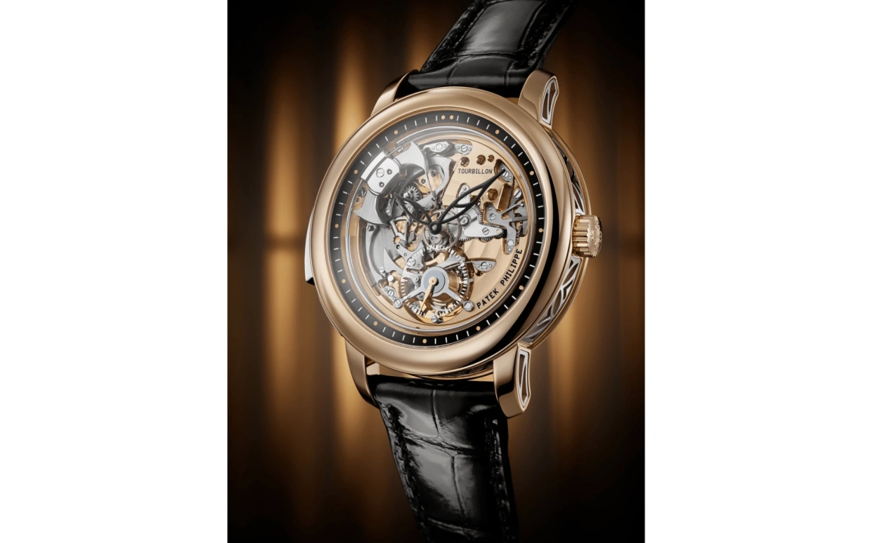 Patek Philippe,Grand Complications 42mm,42mm,White Gold,Rose Gold,Skeleton,Handwound,Tourbillon Escapement,Minute Repeater,5303R,5303R-001