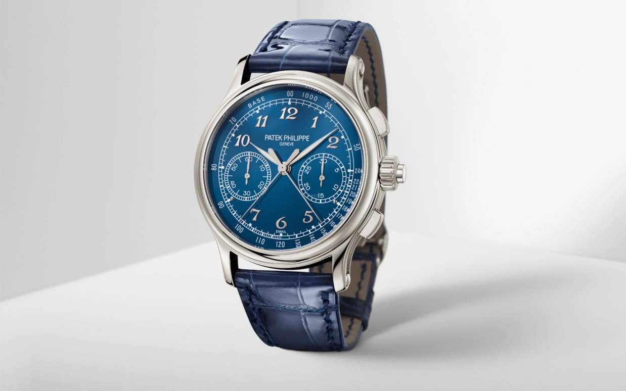 Patek Philippe,Grand Complications 41mm,41mm,Platinum,Blue,Handwound,Chronograph,Rattrapante,Column Wheel,Frank Lampard,5370P,5370P-011
