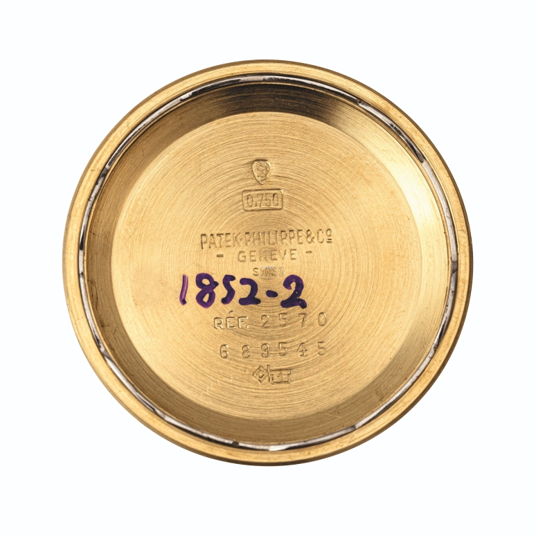 Patek Philippe,Calatrava 35mm,35mm,Yellow Gold,White,Handwound,Anti-magnetic,Sapphire,Crystal Glass,2570J