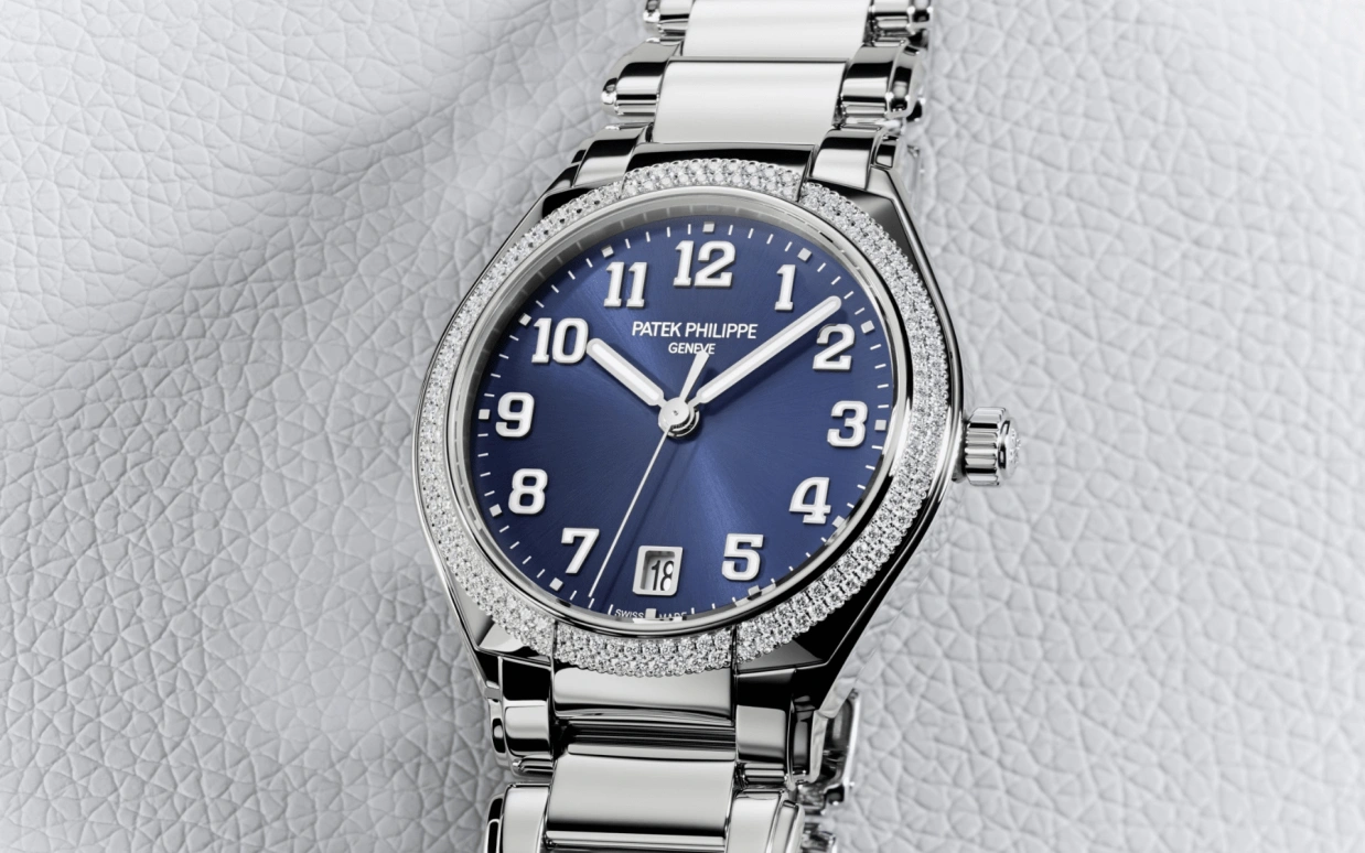 Patek Philippe,Twenty~4 36mm,36mm,Stainless Steel,Blue,Automatic,Day,45hours,7300,7300/1200A-001
