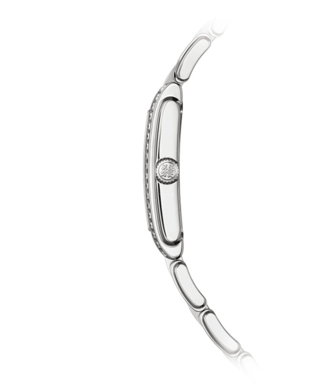 Patek Philippe,Twenty~4 25.10mm,25.10mm,Stainless Steel,Green,Quartz,In-house Caliber,Sapphire,4910,4910/1200A-011