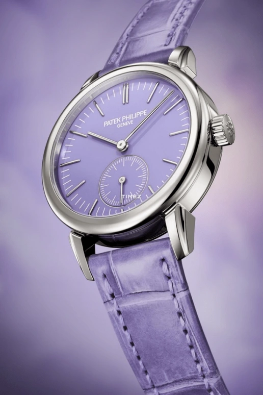 Patek Philippe,Calatrava 31mm,31mm,White Gold,Purple,Automatic,45hours,In-house Caliber,7127G,7127G-010