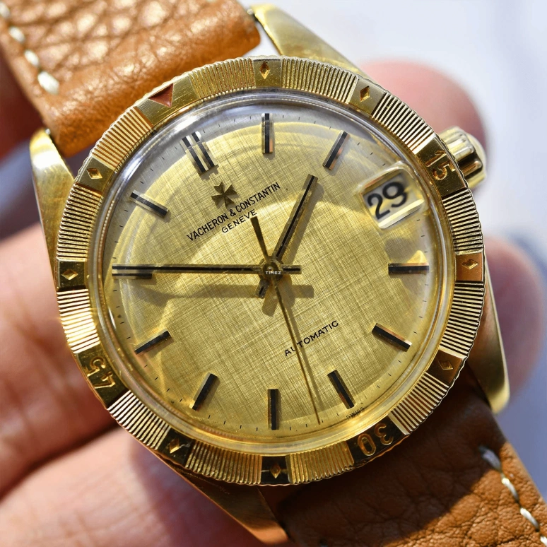 Patek Philippe,Other 36mm,36mm,Yellow Gold,Champagne,Automatic,Day,40hours,6782J