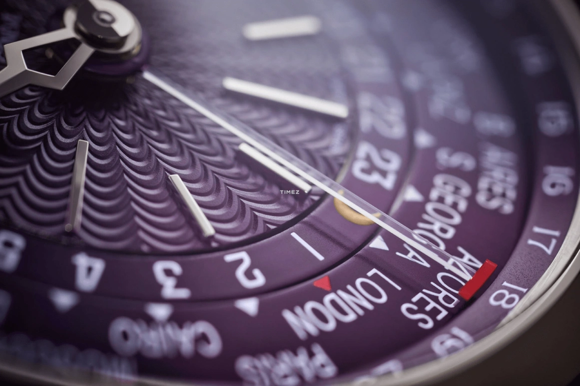 Patek Philippe,Grand Complications 40mm,40mm,White Gold,Purple,Automatic,Day,World Time,Day / Night Indication,5330G,5330G-010