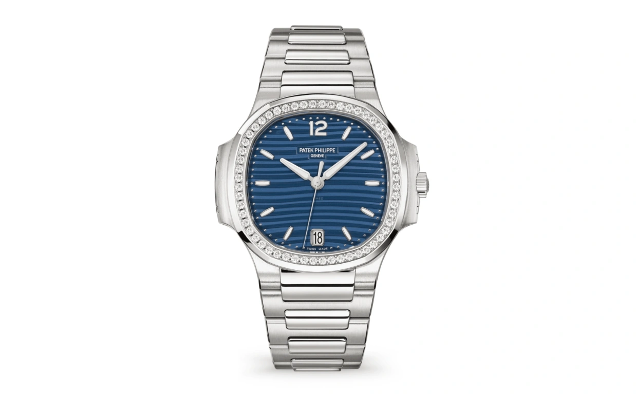 Patek Philippe,Nautilus 35.20mm,35.20mm,Stainless Steel,Blue,Automatic,Day,45hours,7118,7118/1200A-001