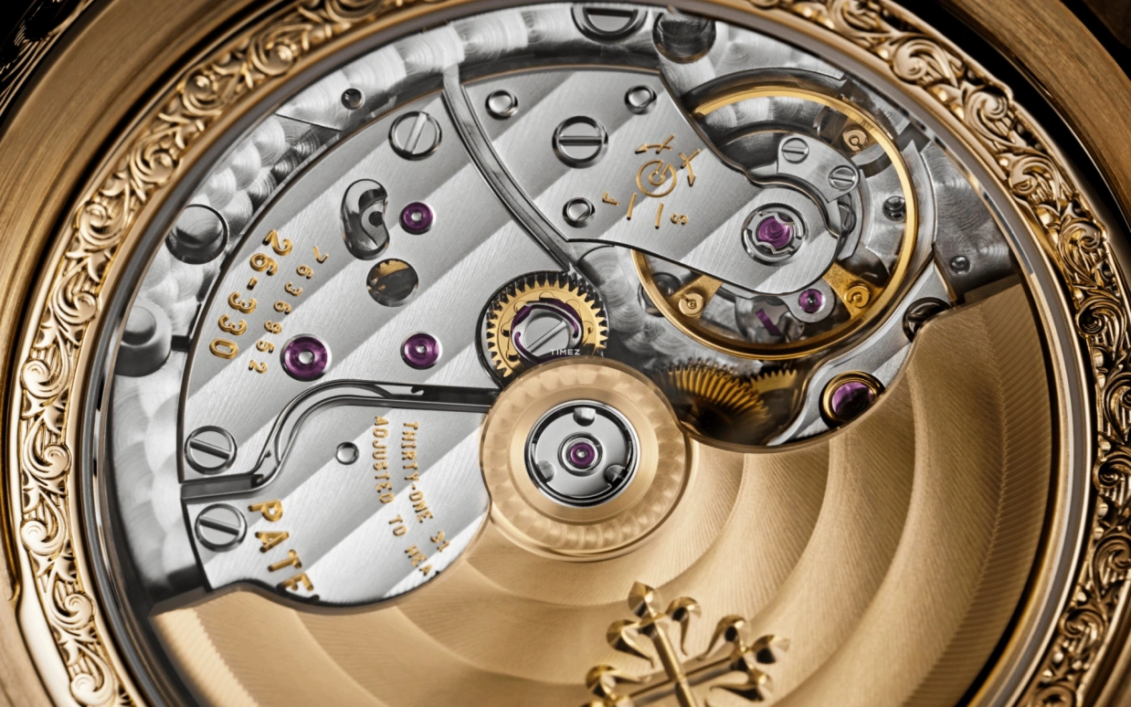 Patek Philippe,Grand Complications 38mm,38mm,Rose Gold,Silver White,Automatic,Moonphase,Perpetual Calendar,Leap Year,Month,45hours,In-house Caliber,5160,5160/500R-001