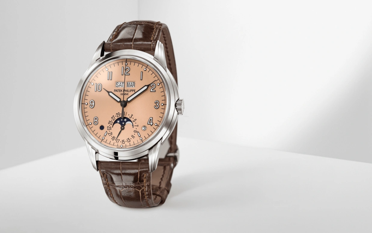Patek Philippe,Grand Complications 40mm,40mm,White Gold,Rose,Automatic,Moonphase,Perpetual Calendar,Leap Year,Month,45hours,In-house Caliber,5320G,5320G-011