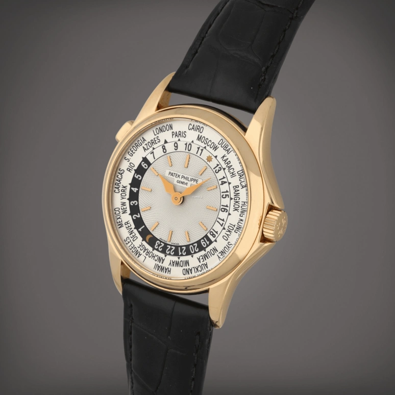 Patek Philippe,Complications 37mm,37mm,Rose Gold,White,Automatic,World Time,Day / Night Indication,5110R,5110R-001