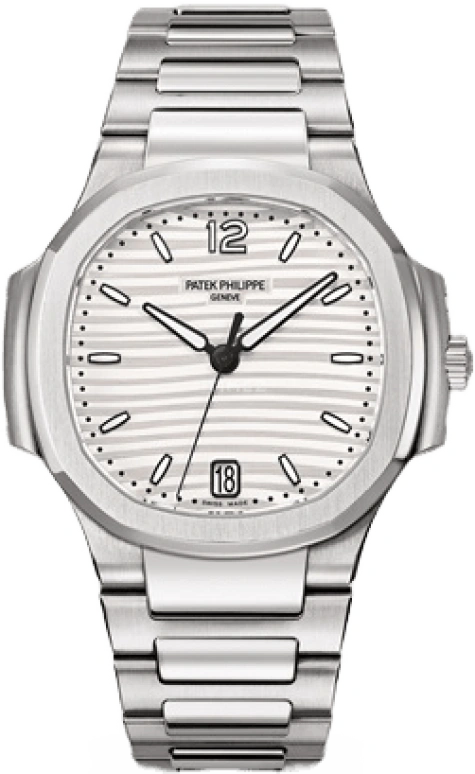 Patek Philippe,Nautilus 35.20mm,35.20mm,Stainless Steel,Blue,Automatic,Day,45hours,7118,7118/1A-010