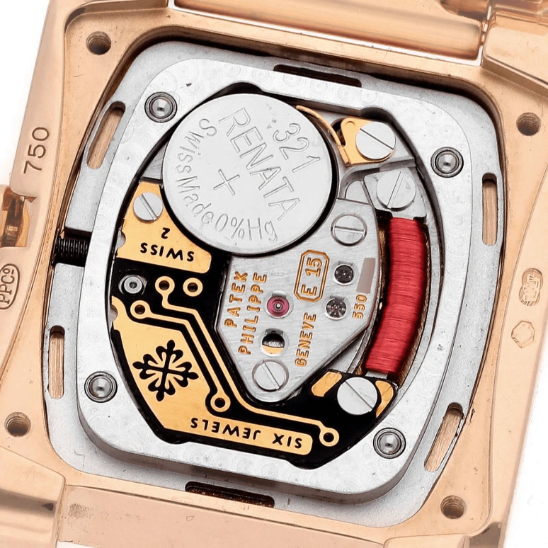 Patek Philippe,Twenty~4 22x26.30mm,22x26.30mm,Rose Gold,White,Quartz,In-house Caliber,Sapphire,4908,4908/11R-011