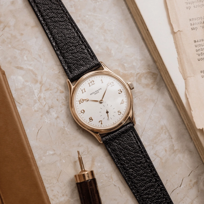 Patek Philippe,Calatrava 31.50mm,31.50mm,Rose Gold,Silver White,Handwound,44hours,In-house Caliber,3923R Harrods