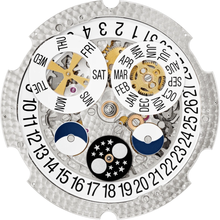 Patek Philippe,Complications 41mm,41mm,White Gold,Green,Handwound,44hours,In-house Caliber,5326G,5326G-001