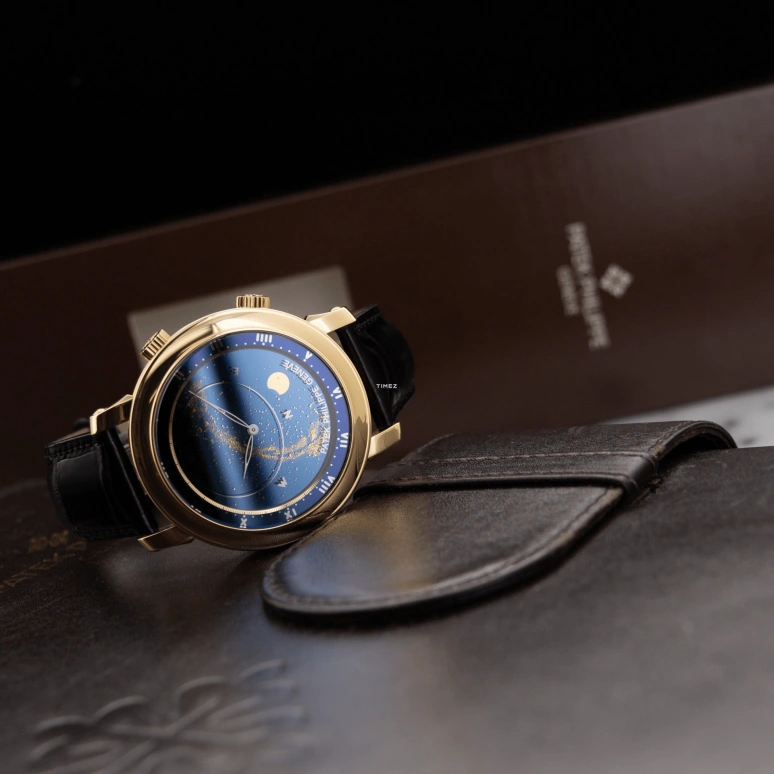 Patek Philippe,Grand Complications 43mm,43mm,Platinum,Blue,Automatic,Moonphase,Sky Chart,5102J,5102J-001