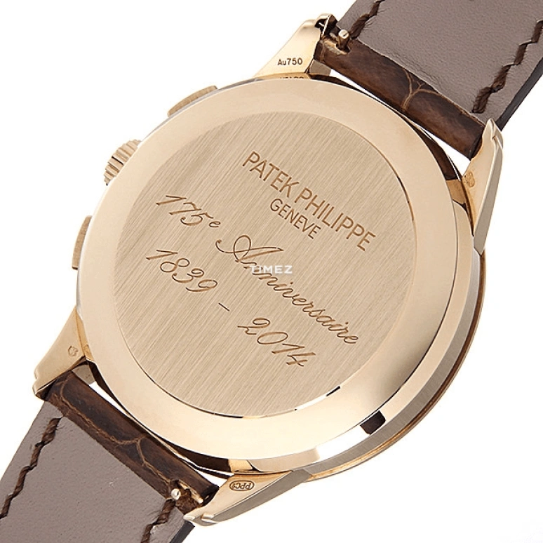 Patek Philippe,Complications 40mm,40mm,Yellow Gold,Silver,Automatic,Chronograph,55hours,5975J,5975J-001