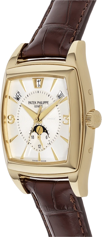 Patek Philippe,Complications 38x51mm,38x51mm,Yellow Gold,White,Automatic,Moonphase,Annual Calendar,Month,Date,45hours,In-house Caliber,5135J,5135J-001