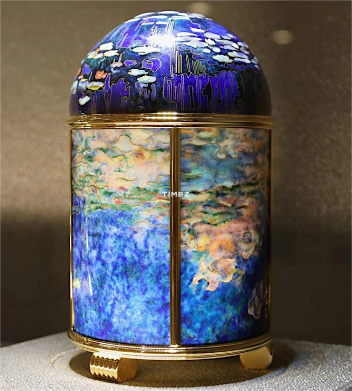 Patek Philippe,Dome Clocks ,Blue,Electromechanical,In-house Caliber,Enamel,20158M,20158M-001