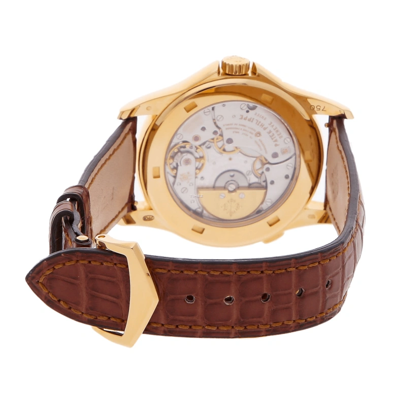 Patek Philippe,Complications 39.50mm,39.50mm,Yellow Gold,Blue,White,Automatic,World Time,Day / Night Indication,5131J,5131J-001