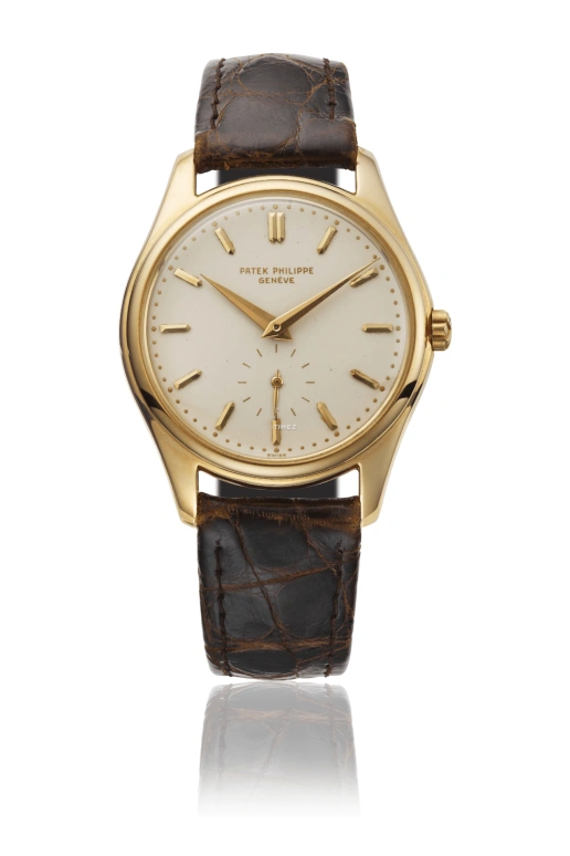 Patek Philippe,Calatrava 32mm,32mm,Yellow Gold,Cream white,Automatic,In-house Caliber,Round,2526J enamel