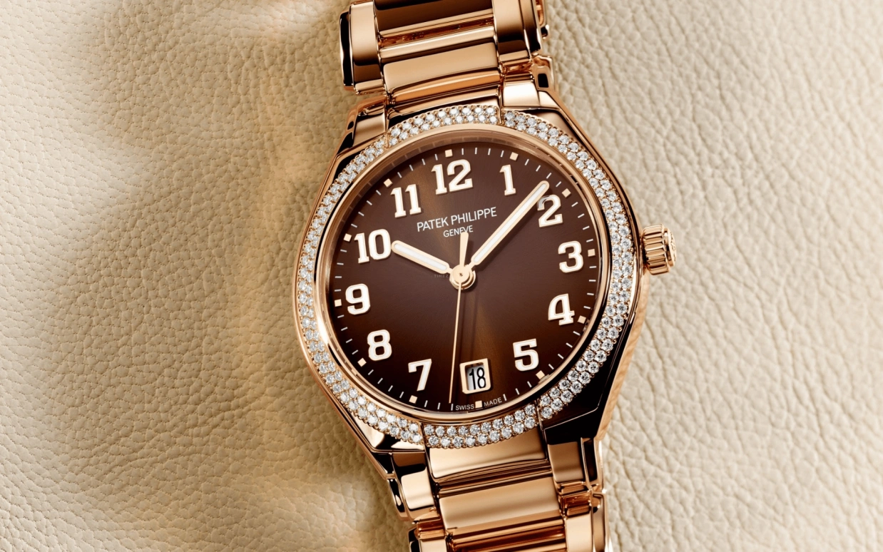 Patek Philippe,Twenty~4 36mm,36mm,Rose Gold,Brown,Automatic,Day,45hours,7300,7300/1200R-001