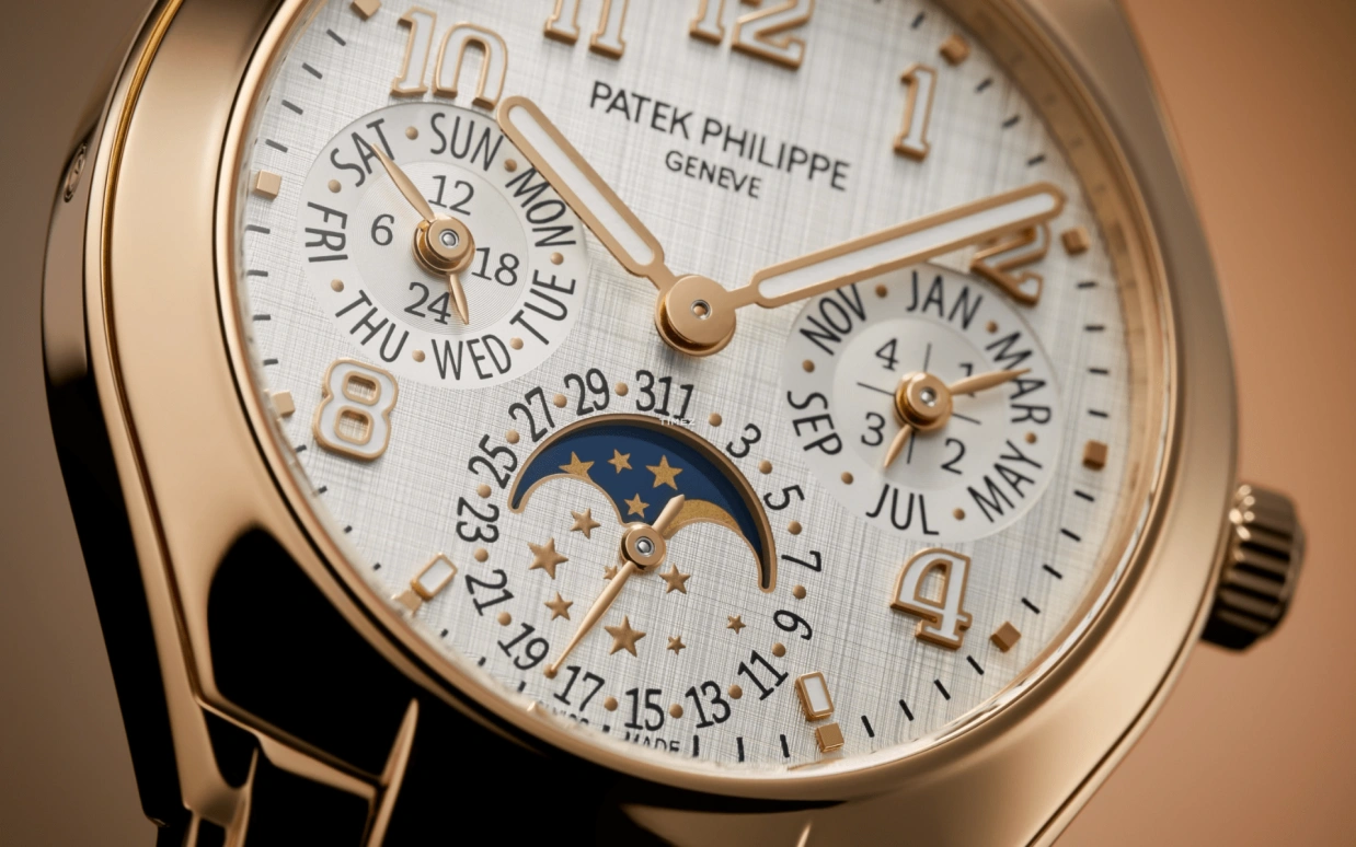 Patek Philippe,Twenty~4 36mm,36mm,Rose Gold,Silver,Automatic,Moonphase,Perpetual Calendar,Leap Year,Month,48hours,In-house Caliber,7340,7340/1R-001