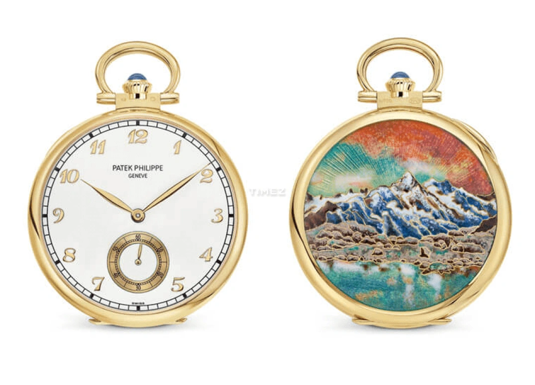 Patek Philippe,Pocket Watches ,Yellow Gold,White,Handwound,42hours,In-house Caliber,992,992/108J-001