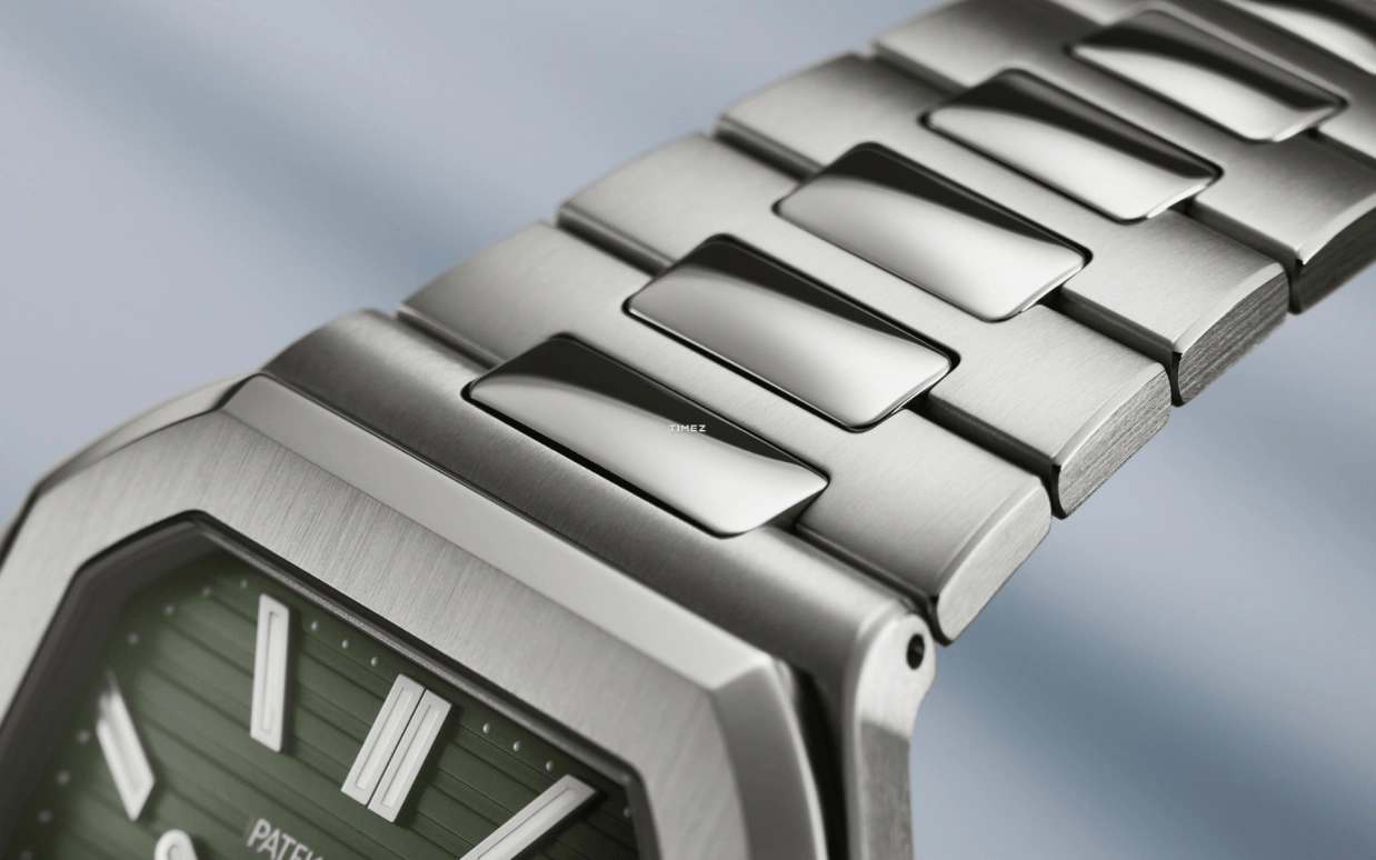 Patek Philippe,Cubitus 45mm,45mm,Stainless Steel,Green,Automatic,Day,45hours,Orlando Bloom,Jayson Tatum,Taco Jay,Orli,OB,5821,5821/1A-001