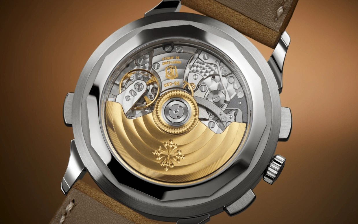 Patek Philippe,Complications 41mm,41mm,Stainless Steel,Salmon,Automatic,Chronograph,World Time,Flyback,Day / Night Indication,55hours,In-house Caliber,Harry Kane,5935A,5935A-001
