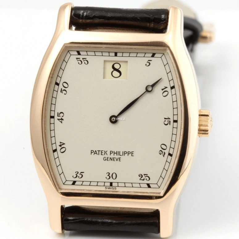 Patek Philippe,Complications 28x38mm,28x38mm,Rose Gold,Silver White,Handwound,Jumping Hours,44hours,3969R