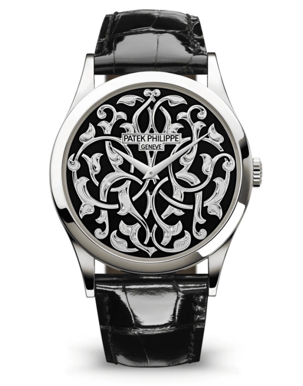 Patek Philippe,Calatrava 38.60mm,38.60mm,White Gold,Black,Automatic,48hours,In-house Caliber,5088,5088/100P-001