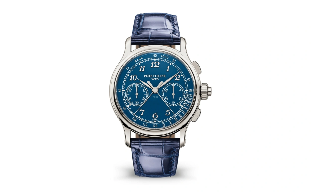 Patek Philippe,Grand Complications 41mm,41mm,Platinum,Blue,Handwound,Chronograph,Rattrapante,Column Wheel,Frank Lampard,5370P,5370P-011