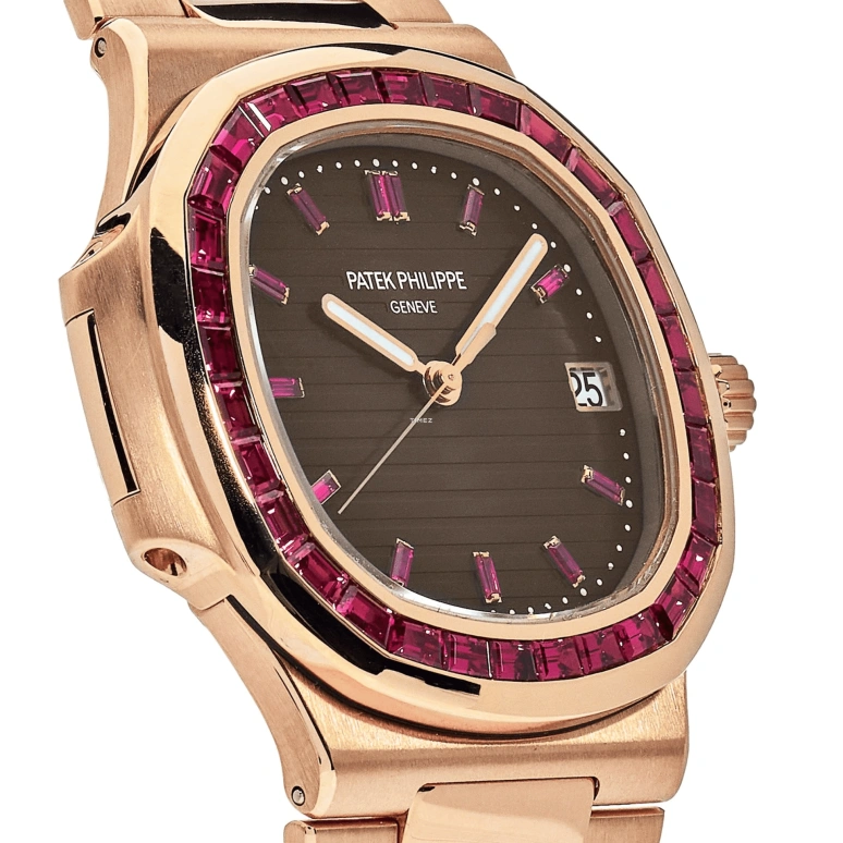 Patek Philippe,Nautilus 41mm,41mm,Rose Gold,Black,Automatic,Day,48hours,5723,5723/112R-001